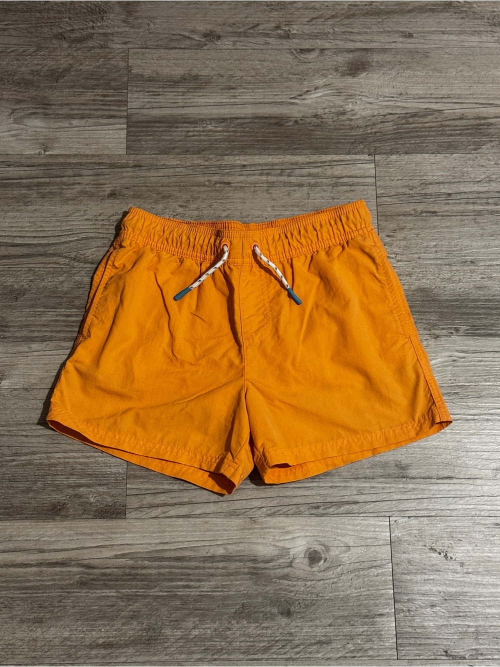 art class orange Drawstring Kids Shorts